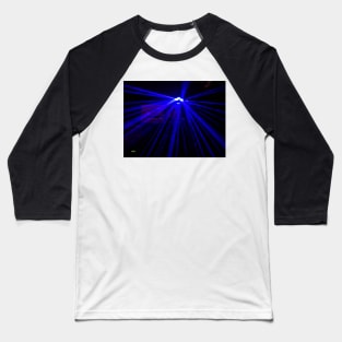 BLUE LASER UFO Baseball T-Shirt